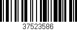 Código de barras (EAN, GTIN, SKU, ISBN): '37523586'