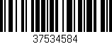 Código de barras (EAN, GTIN, SKU, ISBN): '37534584'