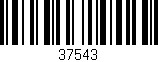 Código de barras (EAN, GTIN, SKU, ISBN): '37543'