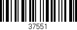 Código de barras (EAN, GTIN, SKU, ISBN): '37551'