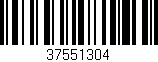 Código de barras (EAN, GTIN, SKU, ISBN): '37551304'