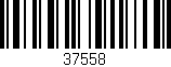Código de barras (EAN, GTIN, SKU, ISBN): '37558'