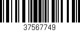 Código de barras (EAN, GTIN, SKU, ISBN): '37567749'