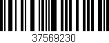 Código de barras (EAN, GTIN, SKU, ISBN): '37569230'