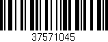 Código de barras (EAN, GTIN, SKU, ISBN): '37571045'