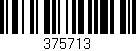 Código de barras (EAN, GTIN, SKU, ISBN): '375713'