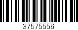 Código de barras (EAN, GTIN, SKU, ISBN): '37575556'