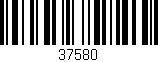 Código de barras (EAN, GTIN, SKU, ISBN): '37580'