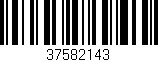Código de barras (EAN, GTIN, SKU, ISBN): '37582143'