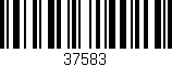 Código de barras (EAN, GTIN, SKU, ISBN): '37583'