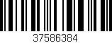 Código de barras (EAN, GTIN, SKU, ISBN): '37586384'