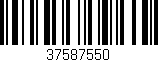 Código de barras (EAN, GTIN, SKU, ISBN): '37587550'