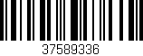 Código de barras (EAN, GTIN, SKU, ISBN): '37589336'