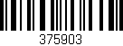 Código de barras (EAN, GTIN, SKU, ISBN): '375903'