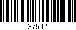 Código de barras (EAN, GTIN, SKU, ISBN): '37592'