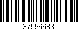 Código de barras (EAN, GTIN, SKU, ISBN): '37596683'