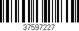 Código de barras (EAN, GTIN, SKU, ISBN): '37597227'