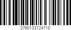 Código de barras (EAN, GTIN, SKU, ISBN): '3760133124710'
