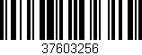 Código de barras (EAN, GTIN, SKU, ISBN): '37603256'