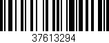 Código de barras (EAN, GTIN, SKU, ISBN): '37613294'