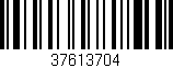 Código de barras (EAN, GTIN, SKU, ISBN): '37613704'