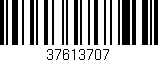 Código de barras (EAN, GTIN, SKU, ISBN): '37613707'
