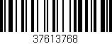 Código de barras (EAN, GTIN, SKU, ISBN): '37613768'