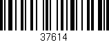 Código de barras (EAN, GTIN, SKU, ISBN): '37614'