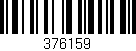 Código de barras (EAN, GTIN, SKU, ISBN): '376159'
