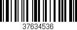 Código de barras (EAN, GTIN, SKU, ISBN): '37634536'