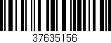 Código de barras (EAN, GTIN, SKU, ISBN): '37635156'