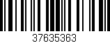 Código de barras (EAN, GTIN, SKU, ISBN): '37635363'