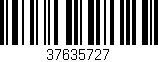Código de barras (EAN, GTIN, SKU, ISBN): '37635727'