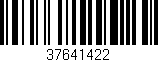 Código de barras (EAN, GTIN, SKU, ISBN): '37641422'
