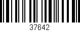 Código de barras (EAN, GTIN, SKU, ISBN): '37642'