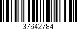 Código de barras (EAN, GTIN, SKU, ISBN): '37642784'