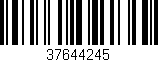 Código de barras (EAN, GTIN, SKU, ISBN): '37644245'