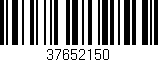 Código de barras (EAN, GTIN, SKU, ISBN): '37652150'