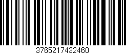 Código de barras (EAN, GTIN, SKU, ISBN): '3765217432460'