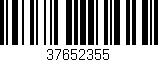 Código de barras (EAN, GTIN, SKU, ISBN): '37652355'
