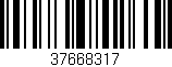 Código de barras (EAN, GTIN, SKU, ISBN): '37668317'