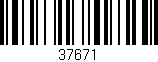 Código de barras (EAN, GTIN, SKU, ISBN): '37671'
