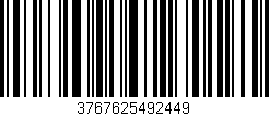 Código de barras (EAN, GTIN, SKU, ISBN): '3767625492449'