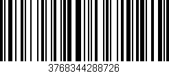 Código de barras (EAN, GTIN, SKU, ISBN): '3768344288726'