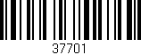 Código de barras (EAN, GTIN, SKU, ISBN): '37701'