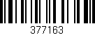 Código de barras (EAN, GTIN, SKU, ISBN): '377163'