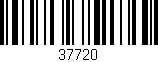 Código de barras (EAN, GTIN, SKU, ISBN): '37720'