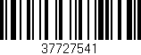 Código de barras (EAN, GTIN, SKU, ISBN): '37727541'