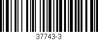 Código de barras (EAN, GTIN, SKU, ISBN): '37743-3'