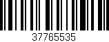 Código de barras (EAN, GTIN, SKU, ISBN): '37765535'